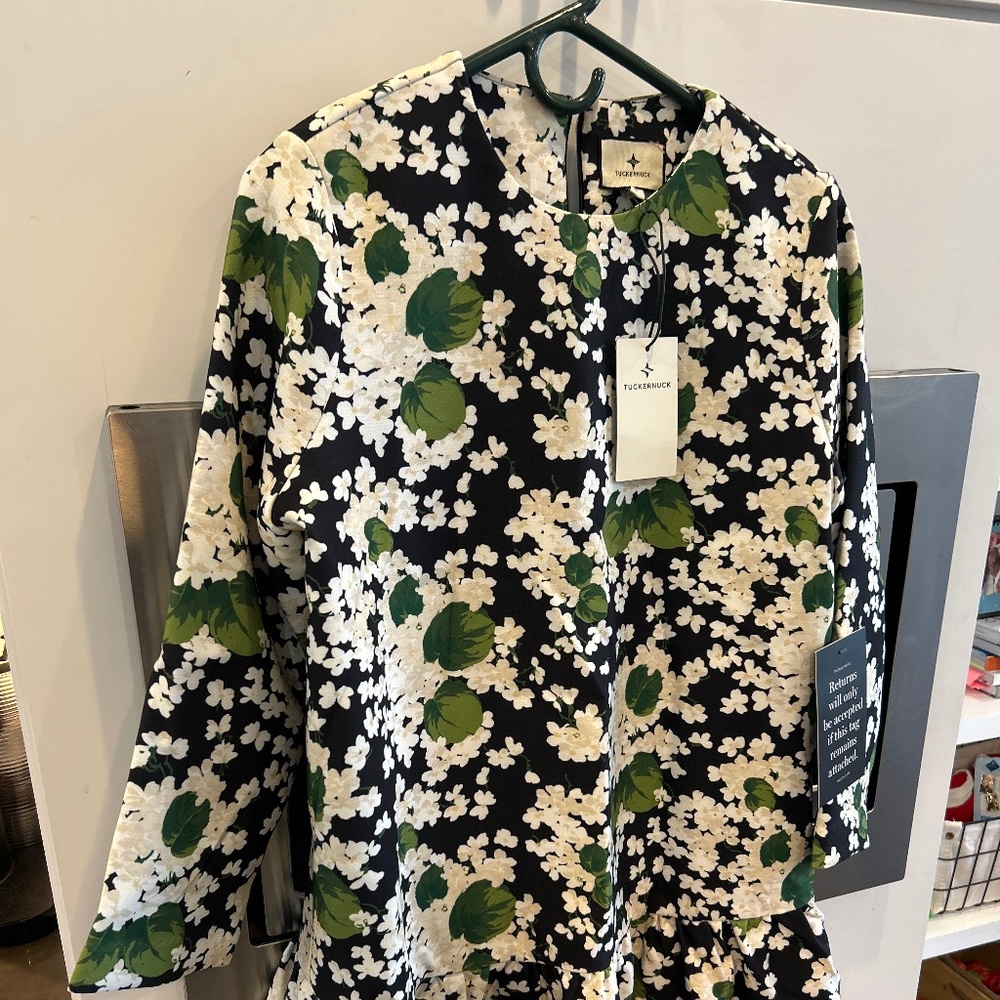 NWT Tuckernuck Floral Minidress with long sleeves